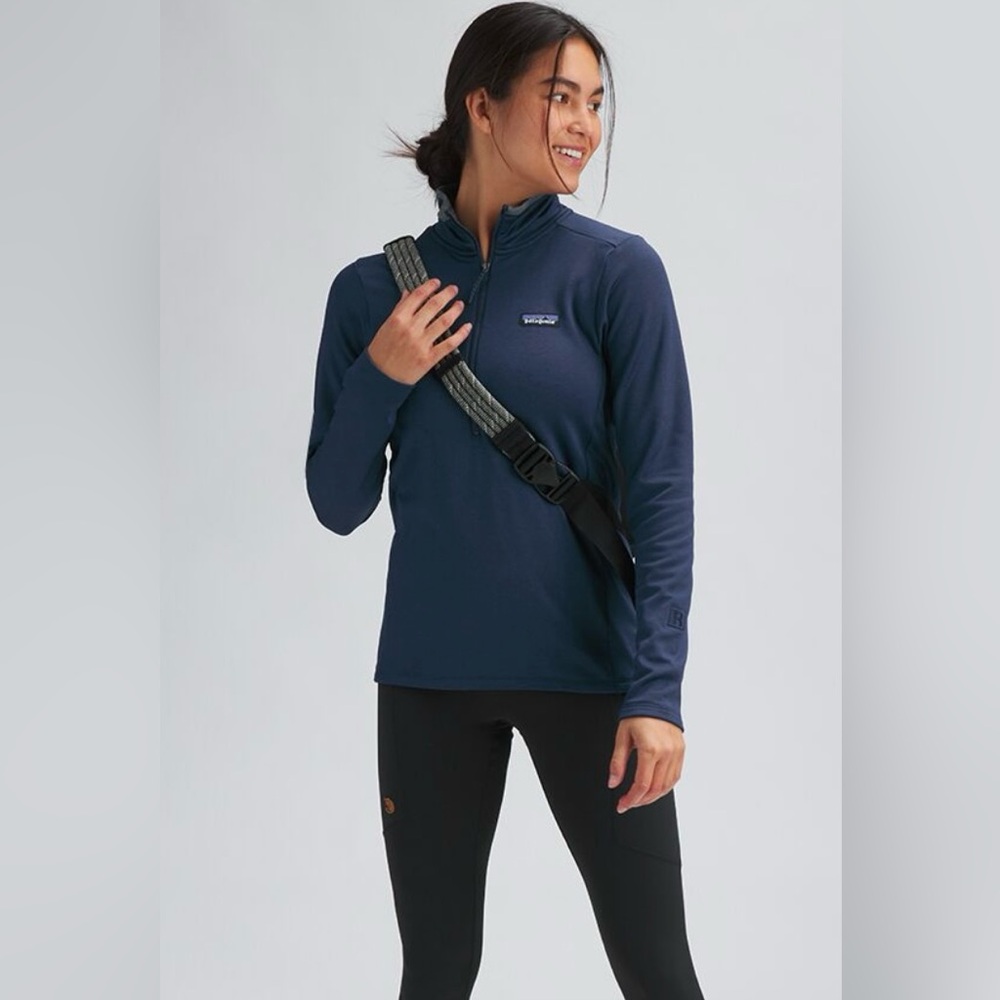 Patagonia Women’s R1 Navy Zip Pullover  XS
